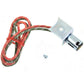 V-Twin Tombstone Tail Lamp Socket and Bracket, model 33-1694