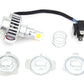Wyatt Gatling 167624 Yellow LED H4 Replacement Bulb Kit