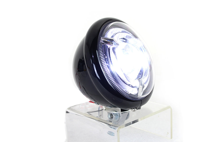 Wyatt Gatling 33-1767 black 5-3/4-inch Bates-style LED headlampWinvalid