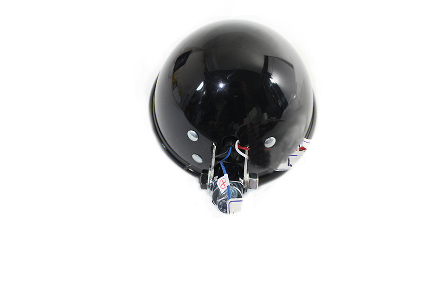 Wyatt Gatling 33-1767 black 5-3/4-inch Bates style LED headlamp, front view