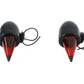 V-Twin 33-1774 black torpedo bullet lamp set for motorcycle lighting