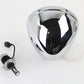 V-Twin 33-1787 6-1/2-inch chrome spring fork H-4/LED headlamp unit for motorcycle lighting