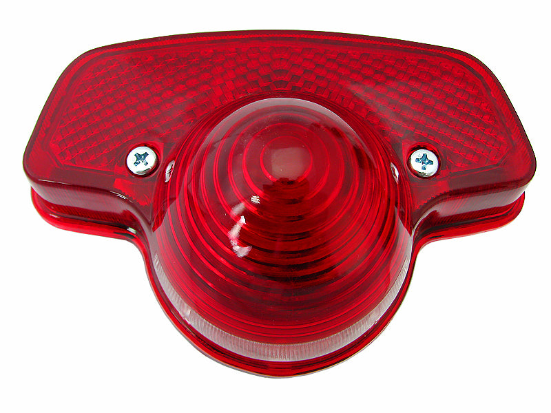 V-Twin 63901 Beehive Triumph tail lamp with classic beehive lens and chrome housing
