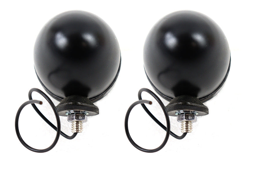 V-Twin Blackout Bullet Lamp Set, 33-1798, black bullet-style lighting components