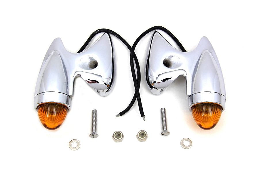 Wyatt Gatling Gunner Style Marker Lamp Set, model 33-1803, shown in product image