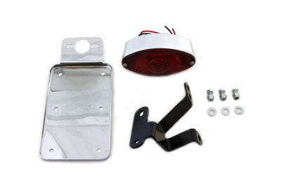 V-Twin 33-1811 side mount cateye style tail lamp kit for motorcycle lighting
