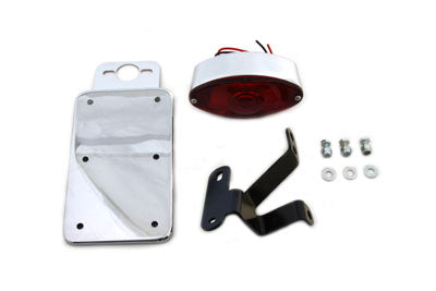 V-Twin 33-1811 side mount cateye style tail lamp kit for motorcycle lighting