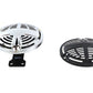 V-Twin 33-1830 12 volt spring horn with black face, electrical motorcycle component