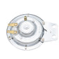 Ultima universal single chrome 6-volt horn for 16-21 vehicles