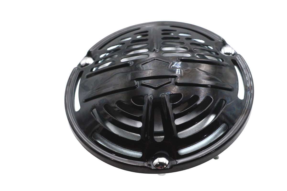 V-Twin 5-3/4-inch classic horn, 6 volt, black electrical component