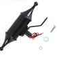 V-Twin 33-1887 Finch Pawn Lamp Black Red Lens