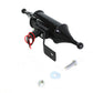 V-Twin 33-1887 Finch Pawn Lamp Black Red Lens