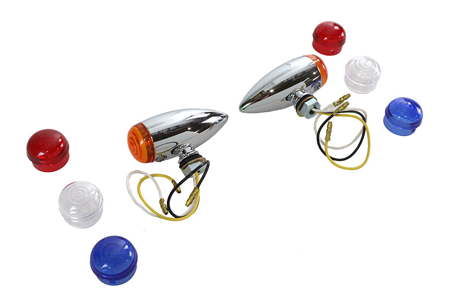 Wyatt Gatling Mini Clear LED Bullet Marker Lamp, model 20-6589SALEDK