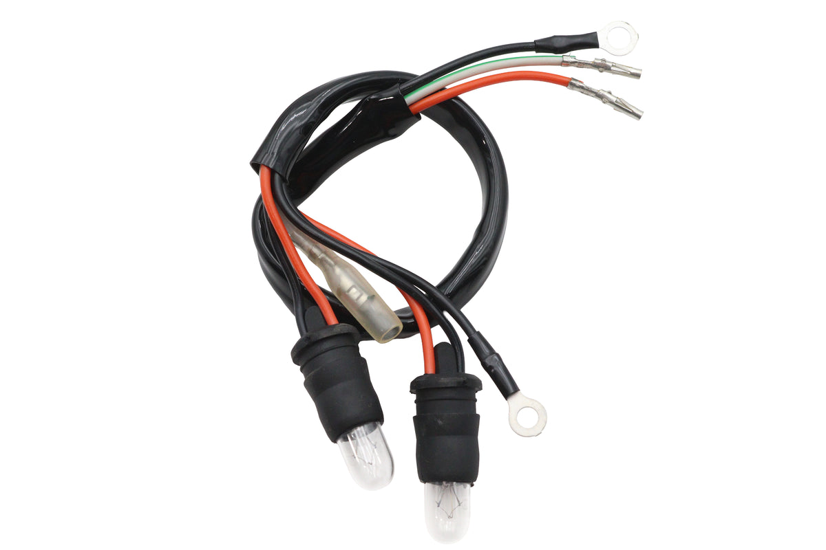 Wyatt Gatling 74107SE indicator lamp socket for speedometer and tachometer dash gauge assemblies