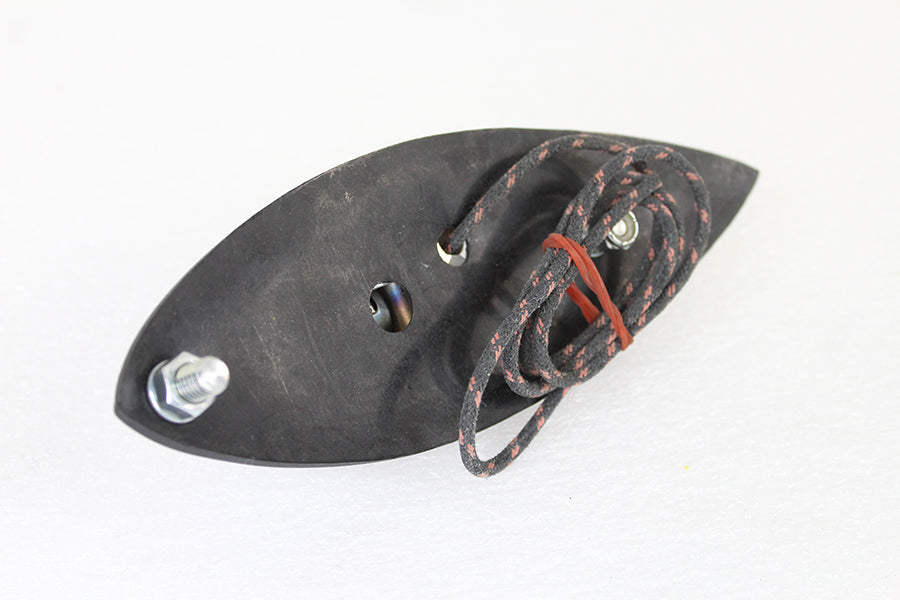 Wyatt Gatling 33-1948 12-volt front fender lamp with chrome housing