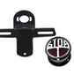 V-Twin 33-1950 chrome round style tail lamp kit for motorcycle lighting