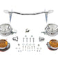 V-Twin 33-2037 Chrome Spotlamp Kit