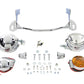 V-Twin 33-2037 Chrome Spotlamp Kit