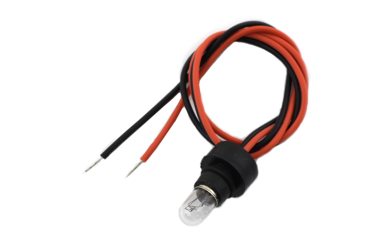 Wyatt Gatling 21-6800C Black Indicator Lamp Socket for Speedometer and Tachometer