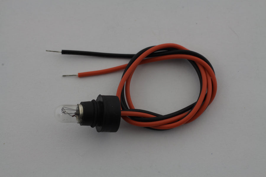 Wyatt Gatling 21-6800C Black Indicator Lamp Socket for Speedometer and Tachometer