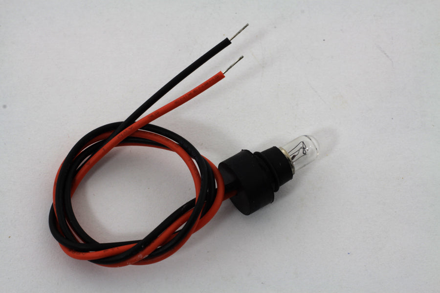 Wyatt Gatling 21-6800C Black Indicator Lamp Socket for Speedometer and Tachometer