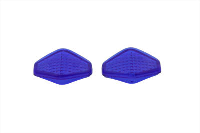 Wyatt Gatling Diamond Style blue custom lens set for lighting, model 33-2061
