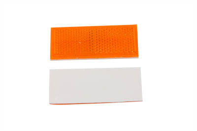 Wyatt Gatling 33-2097 rear reflector set in amber for motorcycle lighting