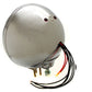 V-Twin 33-2120 Chrome 7-Inch K Headlamp lighting unit close-up