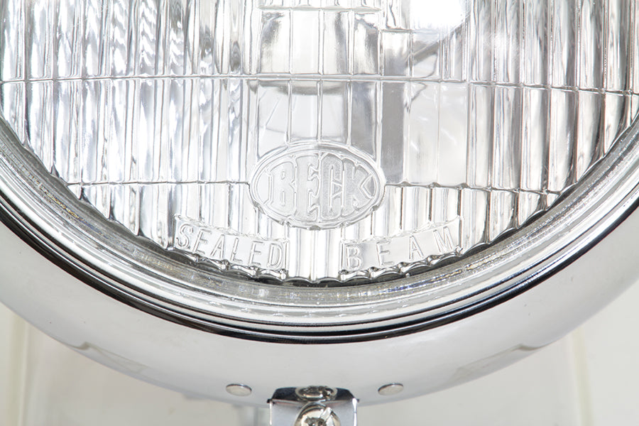 Wyatt Gatling 12171 7-inch chrome headlamp assembly for vehicle lighting