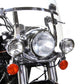 Wyatt Gatling 67712-83A chrome outer headlamp trim rim for motorcycle lighting