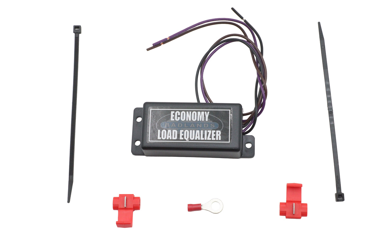 Namz LE-01 Type I turn signal load equalizer, SKU 33-2137, black wiring module