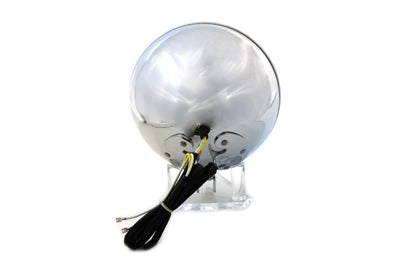 Wyatt Gatling 7-inch H-4 type chrome headlamp assembly 72171A