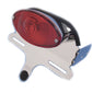 Wyatt Gatling Chrome Cateye Tail Lamp Assembly Kit 33-2199 for motorcycle rear lighting