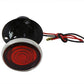 Wyatt Gatling L24-65E9 replica P&H 2-inch round tail lamp with bulb, black finish
