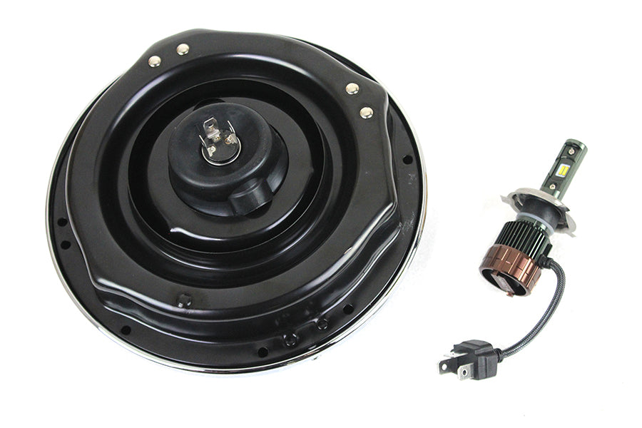 V-Twin 7-inch LED H-4 headlamp unit for 1960-1969 Harley-Davidson FL models