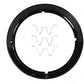 V-Twin 33-2287 black outer headlamp trim rim for motorcycle lighting