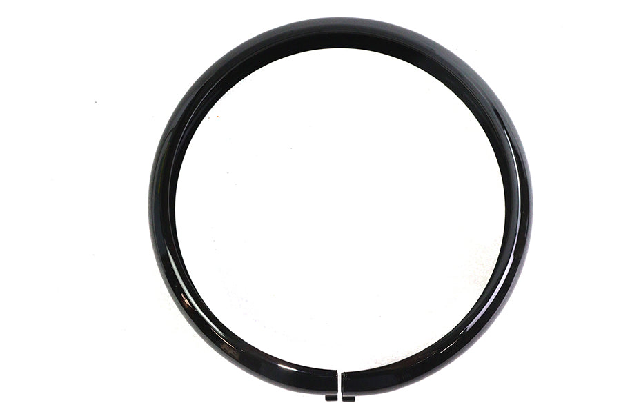 V-Twin 78962 black outer headlamp trim rim for motorcycle lighting