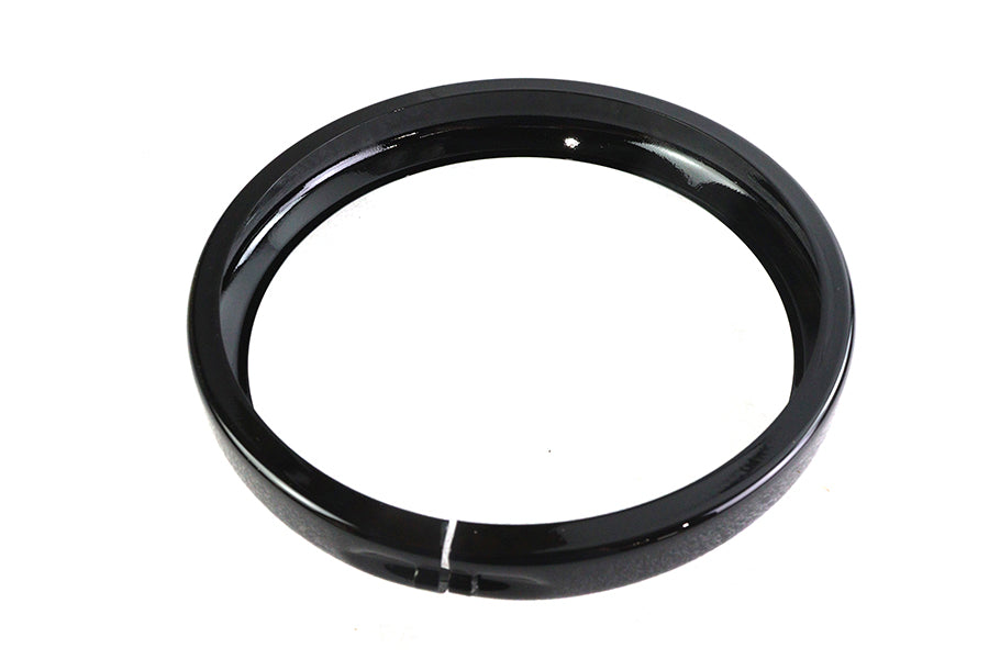 V-Twin 78962 black outer headlamp trim rim for motorcycle lighting