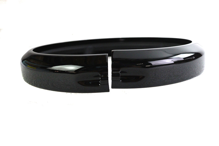 V-Twin 78962 black outer headlamp trim rim for motorcycle lighting