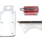 V-Twin 33-2290 vertical side mount tail lamp kit for Harley-Davidson FL models
