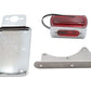 V-Twin 33-2290 vertical side mount tail lamp kit for Harley-Davidson FL motorcycles