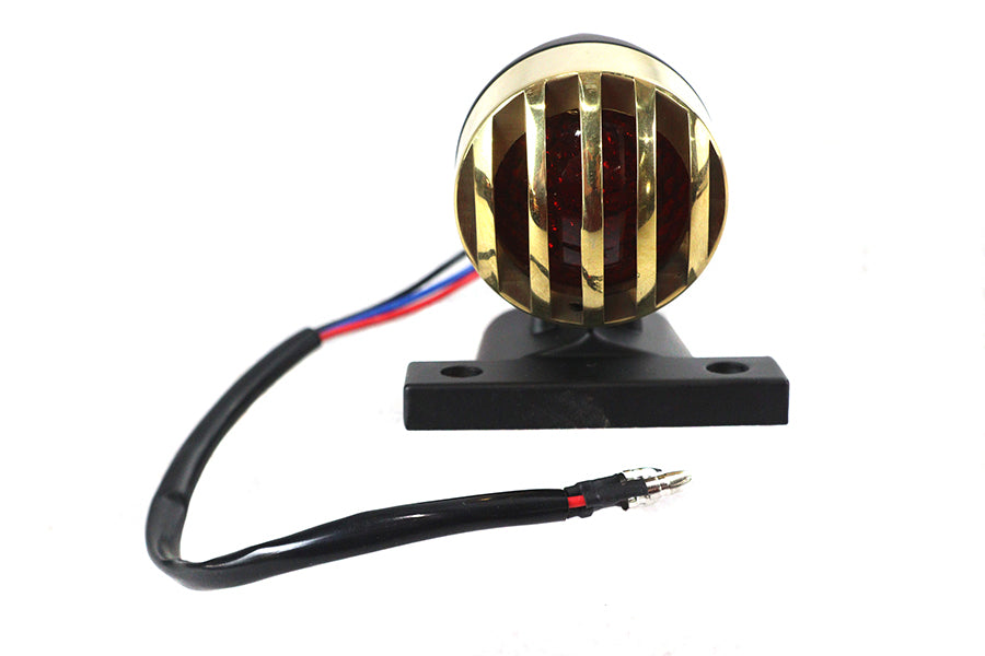 V-Twin 12 volt tail lamp in black, model 33-2349