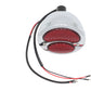 V-Twin Duet tail lamp assembly, chrome finish, model 33-2377