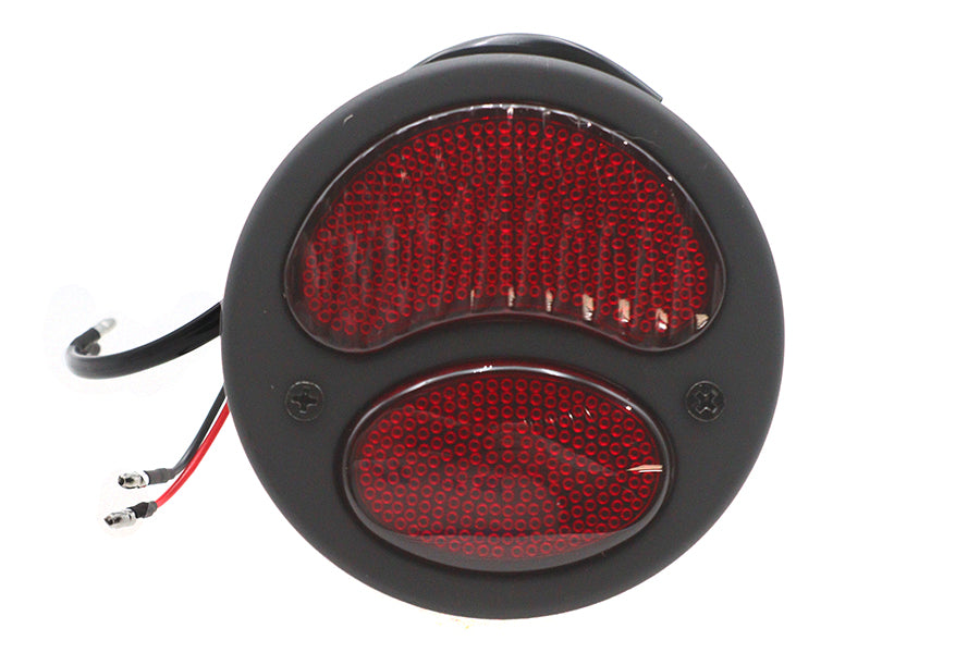 V-Twin Duet tail lamp assembly in black, model 33-2378