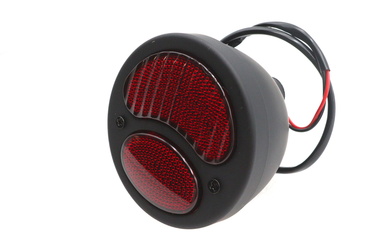 V-Twin Duet tail lamp assembly in black, model 33-2378