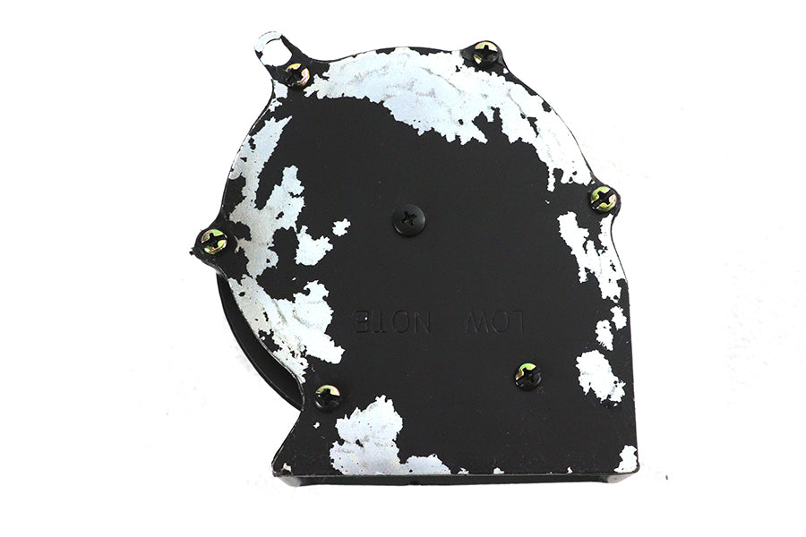 V-Twin 33-2380 Factory Sample Replacement Horn Low Note electrical horn, black finish