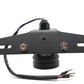V-Twin round LED fender mount tail lamp in black with blue dot, model 33-2701