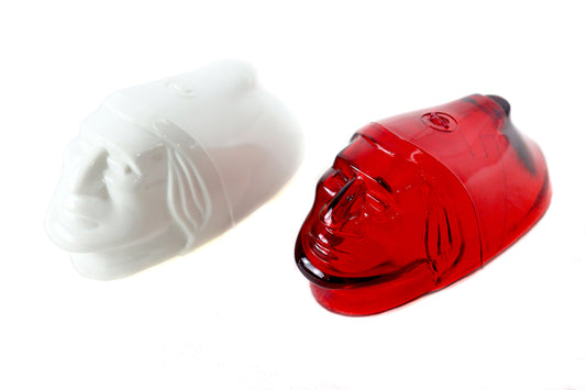 V-Twin Indian face front fender lens set for 1947–1953 Harley-Davidson Chief side valve models
