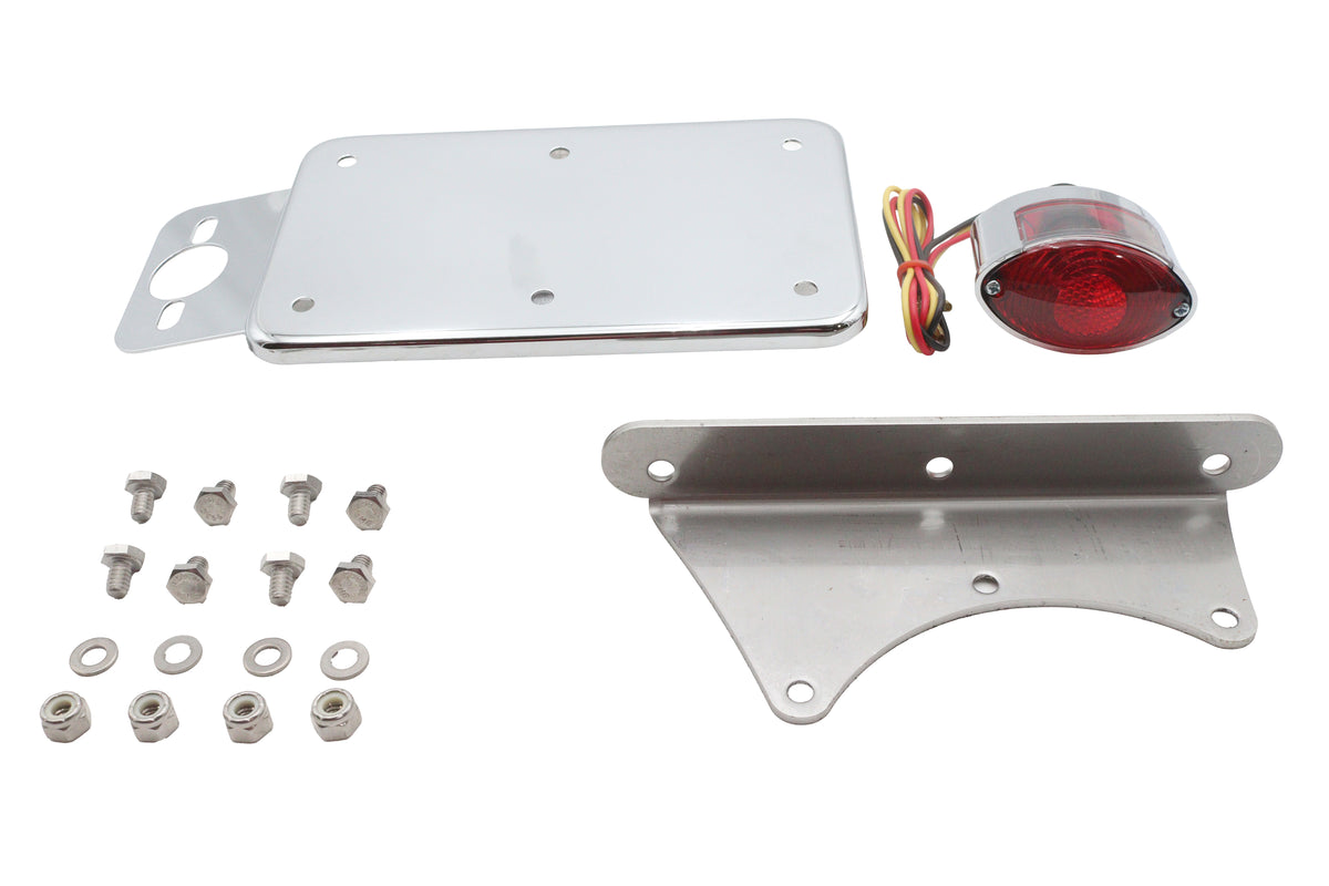 V-Twin 33-2707 vertical side mount tail lamp kit for 1941-1964 FL motorcycles