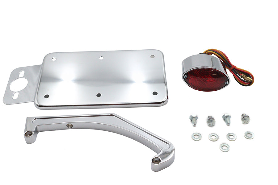 V-Twin 33-2709 vertical side mount tail lamp kit for Big Twin motorcycle models